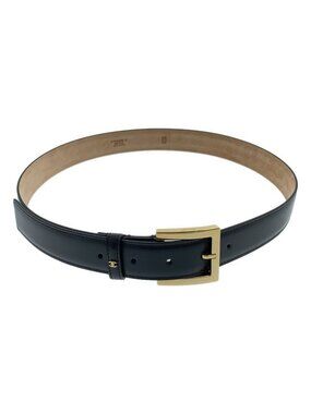 CHANEL | Accessories | Chanel E8 Cc Logo Chain Belt Black  display picture 2